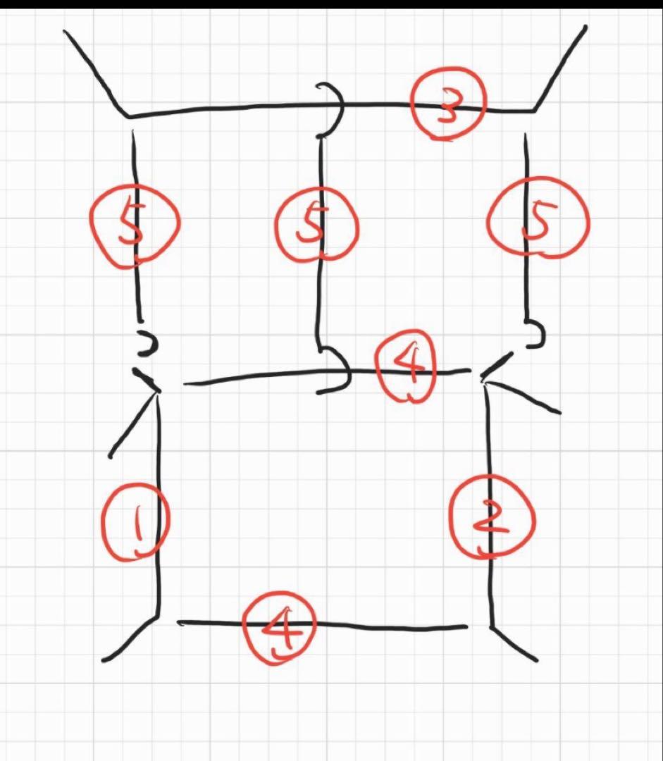 80系ヴォクシー車中泊セット(あんこ)