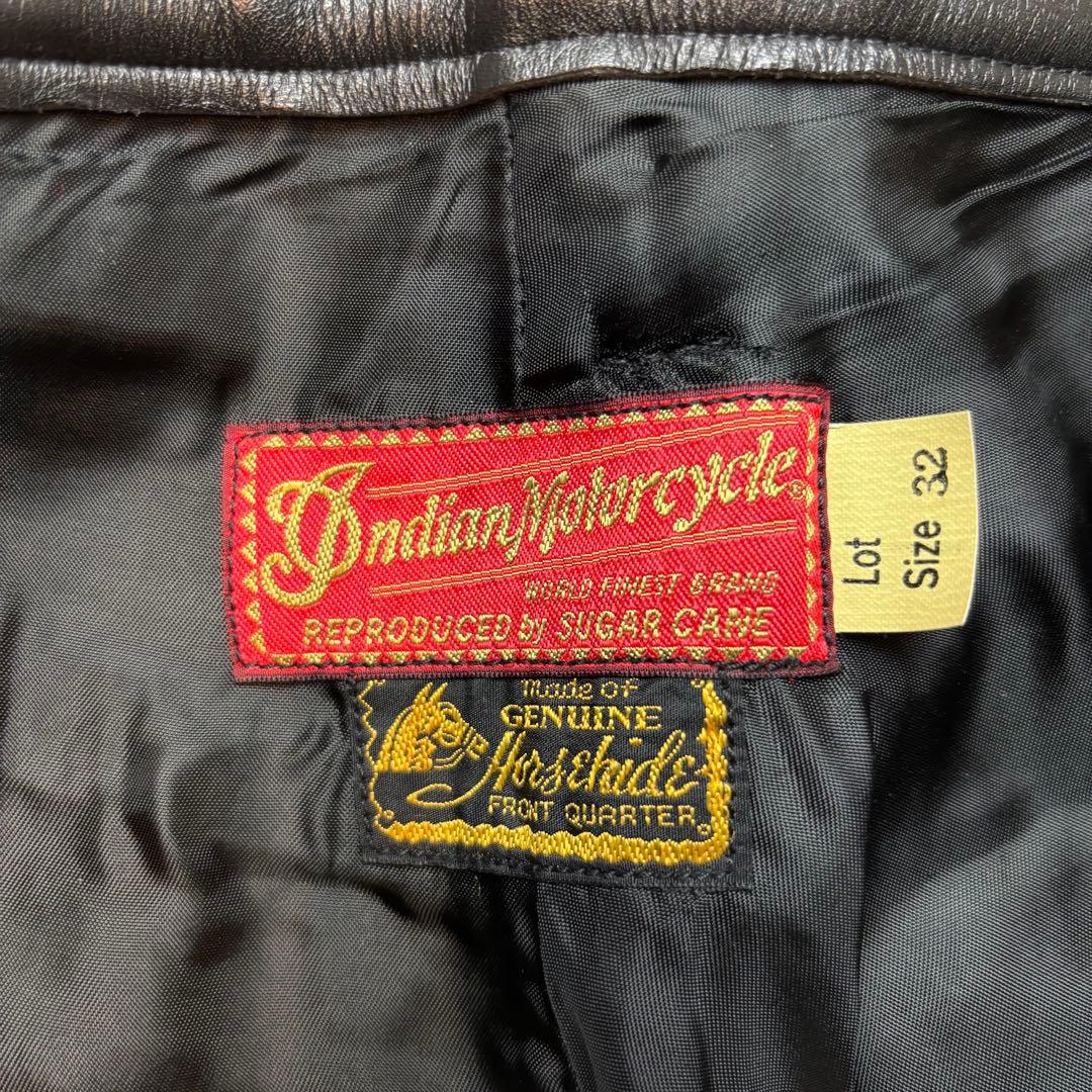 (美品) Indian Motorcycle ホースハイドレザー パンツ