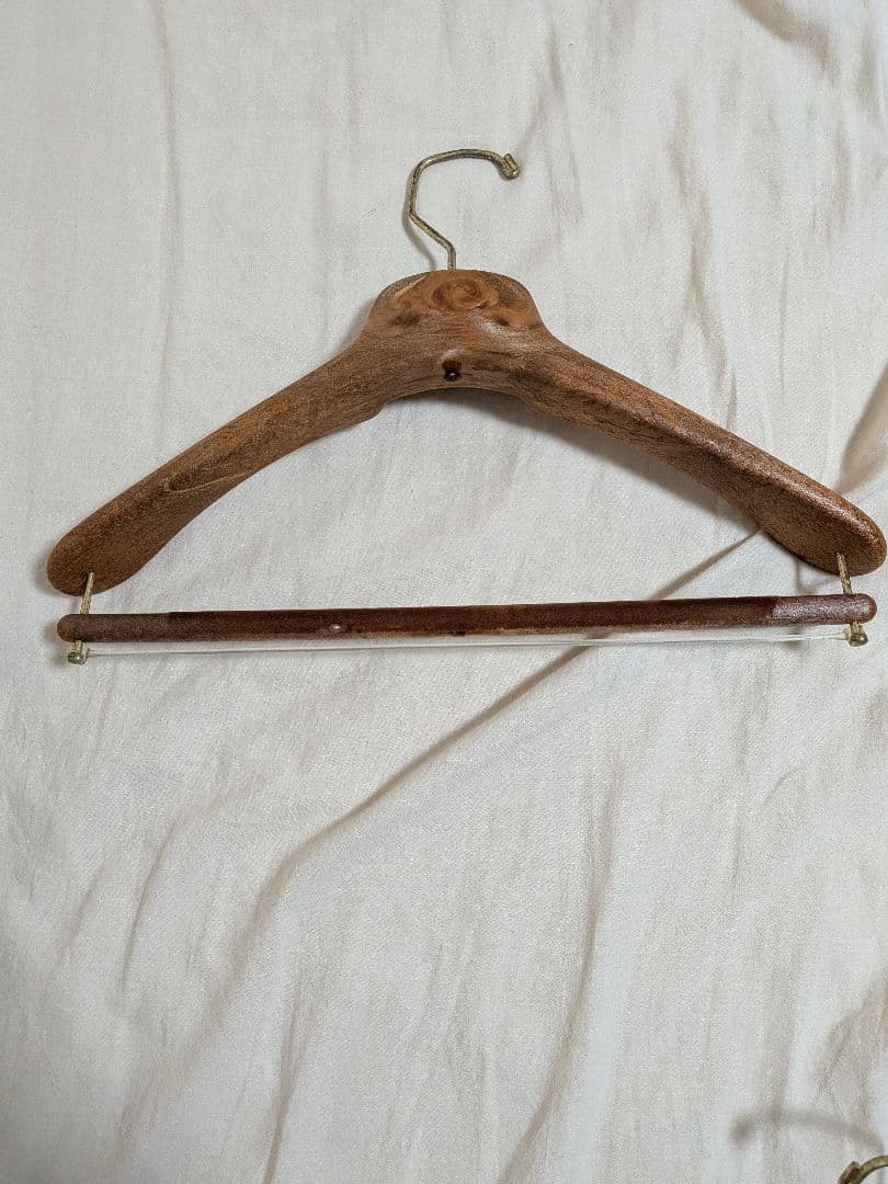 【J】MAINETTI コートハンガー（イタリア産）6本セット