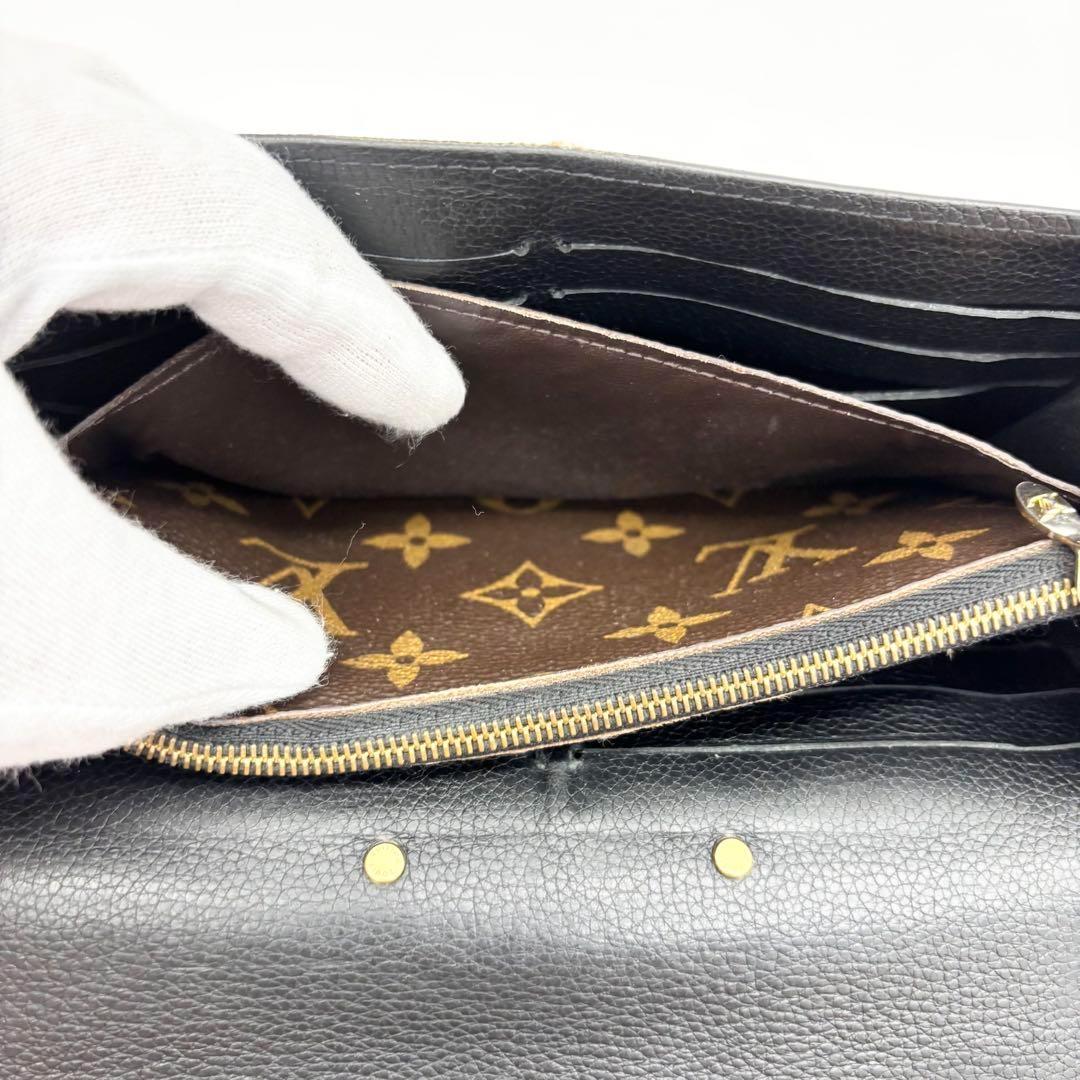 ✨超美品✨ルイヴィトン モノグラム ポルフォイユ パラス 長財布 黒