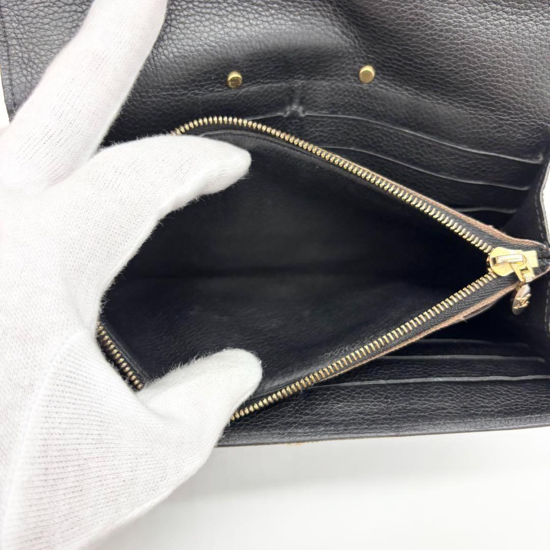 ✨超美品✨ルイヴィトン モノグラム ポルフォイユ パラス 長財布 黒