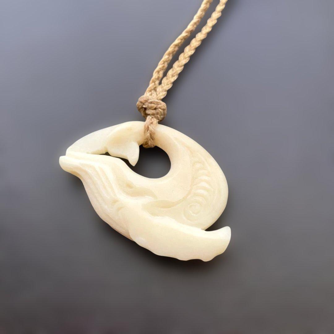 限定値下中 ボーンカービング　ネックレス