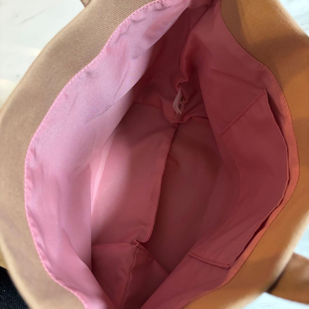 フェイラー オールドテディ ワッペントートバッグ ベージュ 小