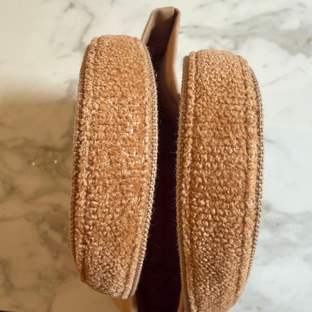 フェイラー オールドテディ ワッペントートバッグ ベージュ 小