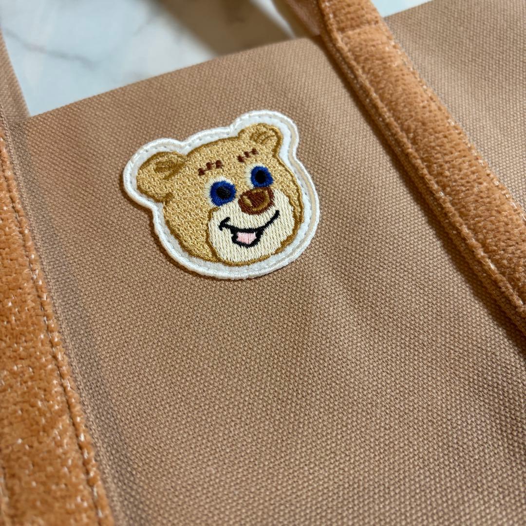 フェイラー オールドテディ ワッペントートバッグ ベージュ 小