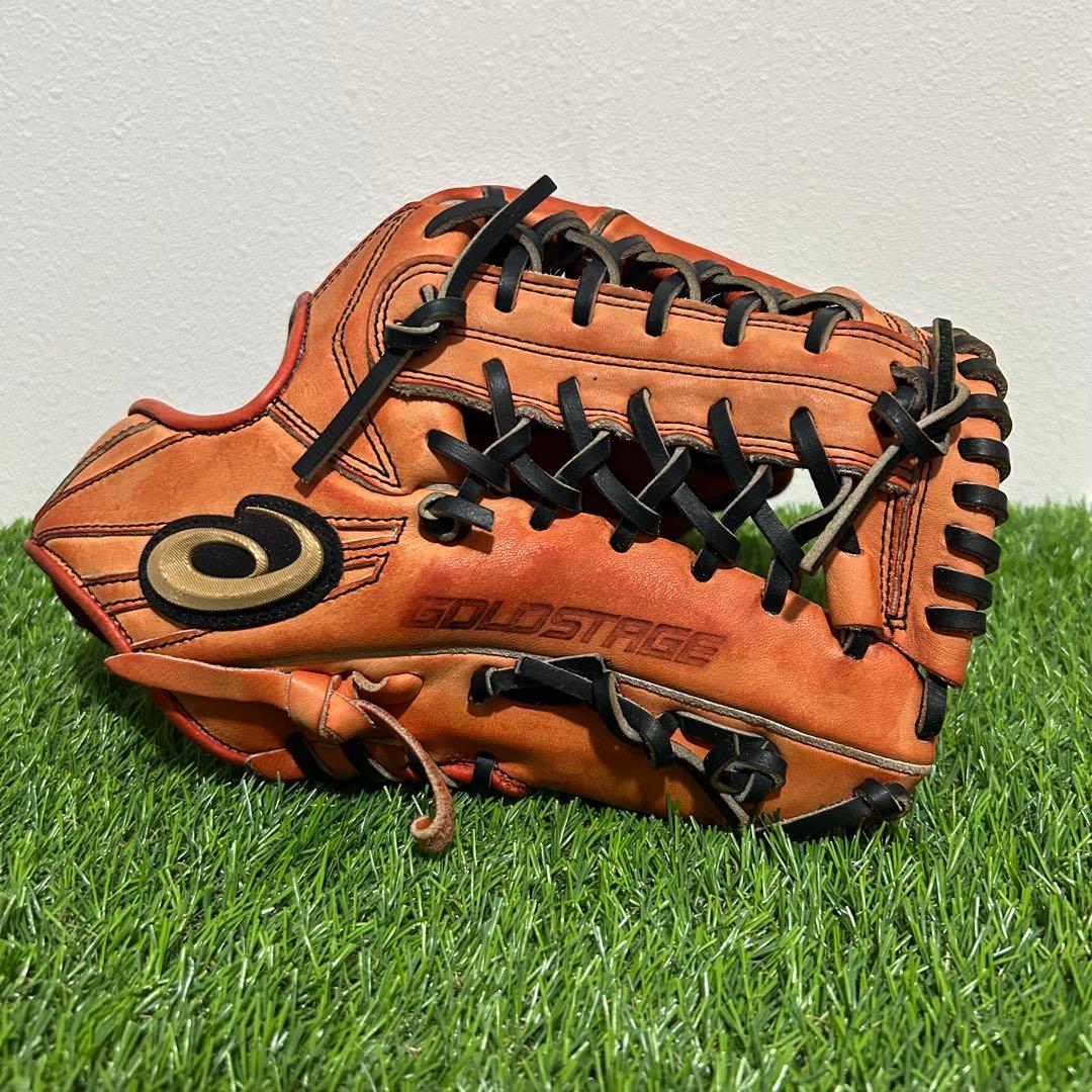 【⭐︎最高級⭐︎】asics アシックス　軟式　野球　オールラウンド　グローブ