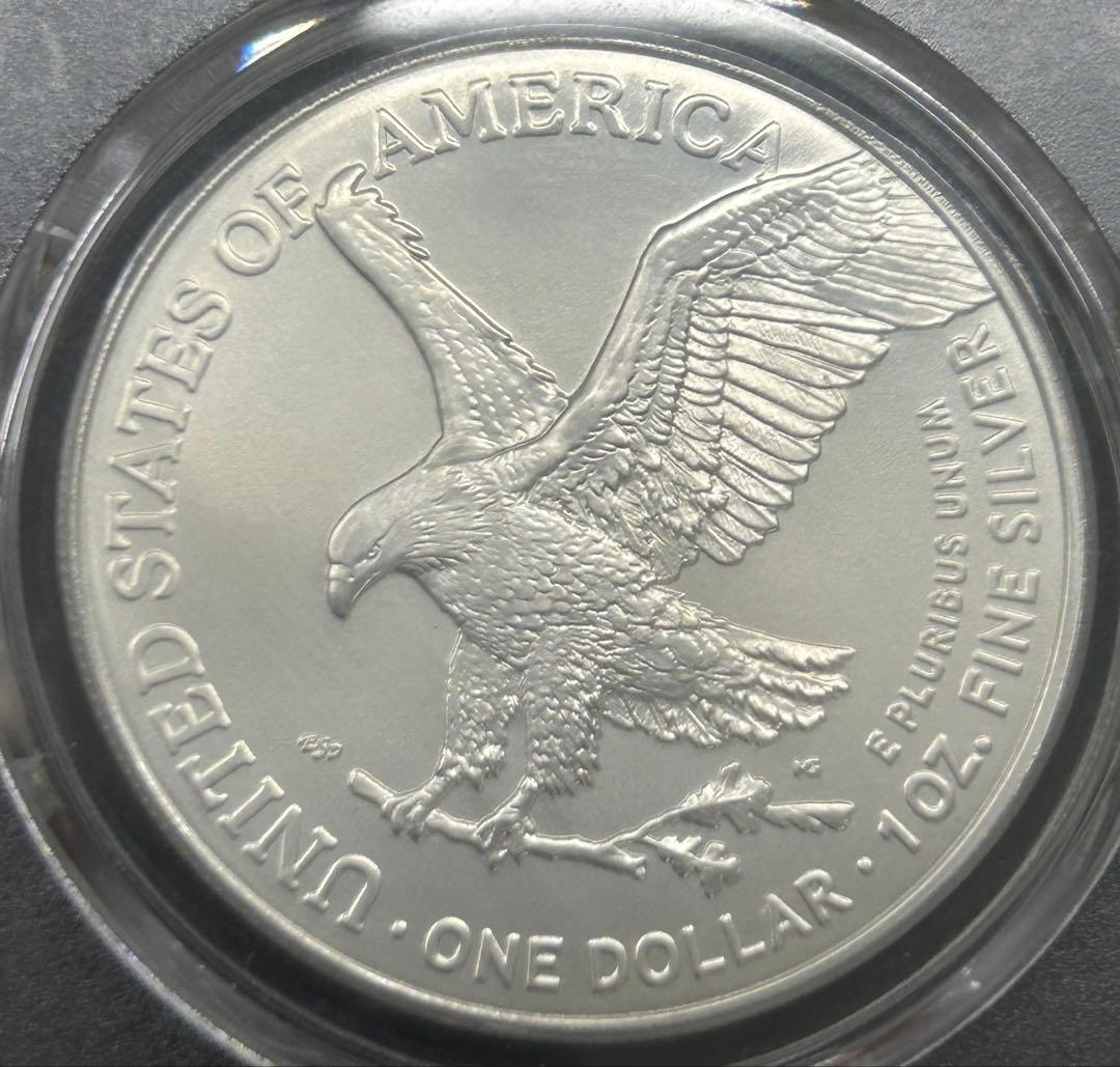 2021年 シルバーイーグル  PCGS MS70