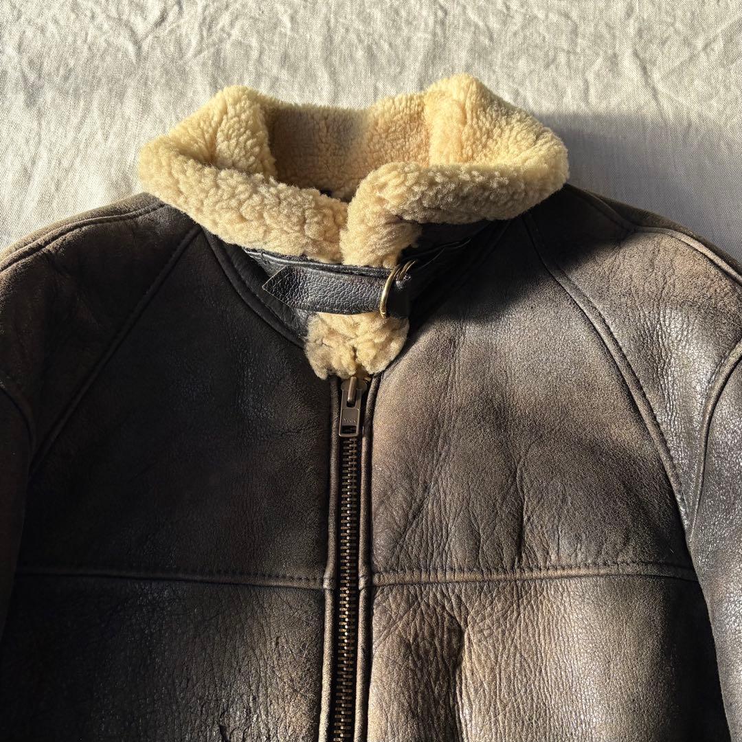 SCHOTT ショット B-6 ムートン フライトジャケット 40 USA製