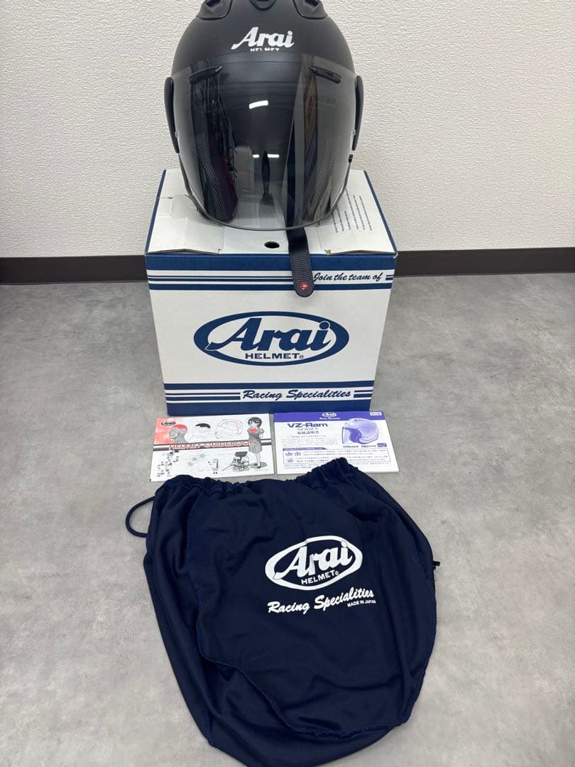 Arai VZ-Ram 55-56 ジェットヘルメット