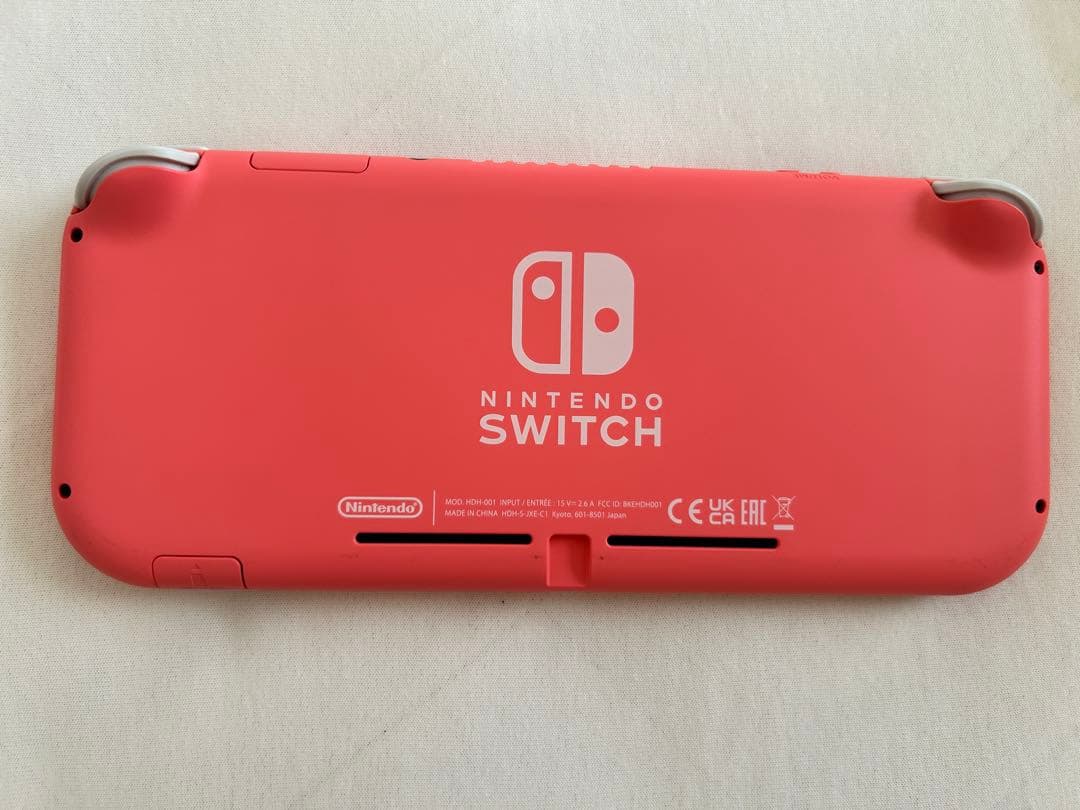 Nintendo Switch Lite コーラル 本体 ACアダプター付き