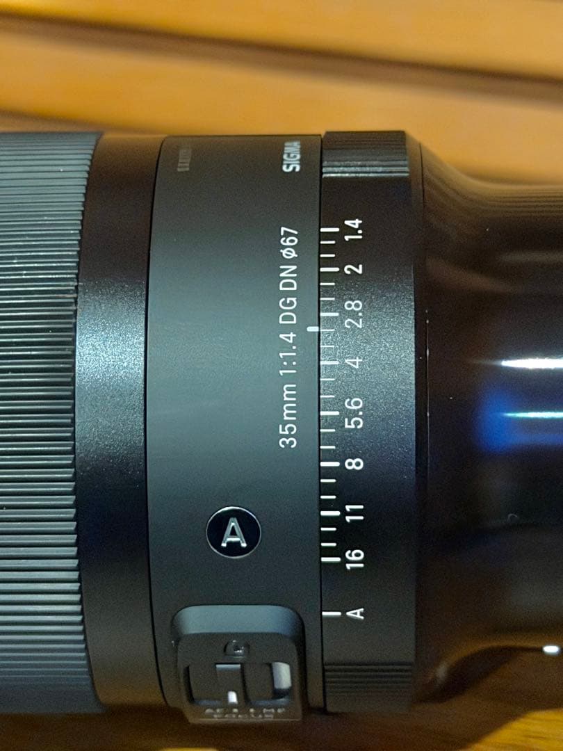 SIGMA ART 35mm F1.4 DG DN Eマウント　SONY用