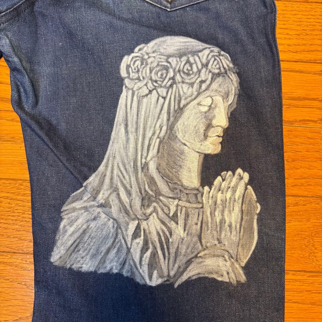 F*s様 90's U.S.NAVY セーラーパンツ ハンドペイント