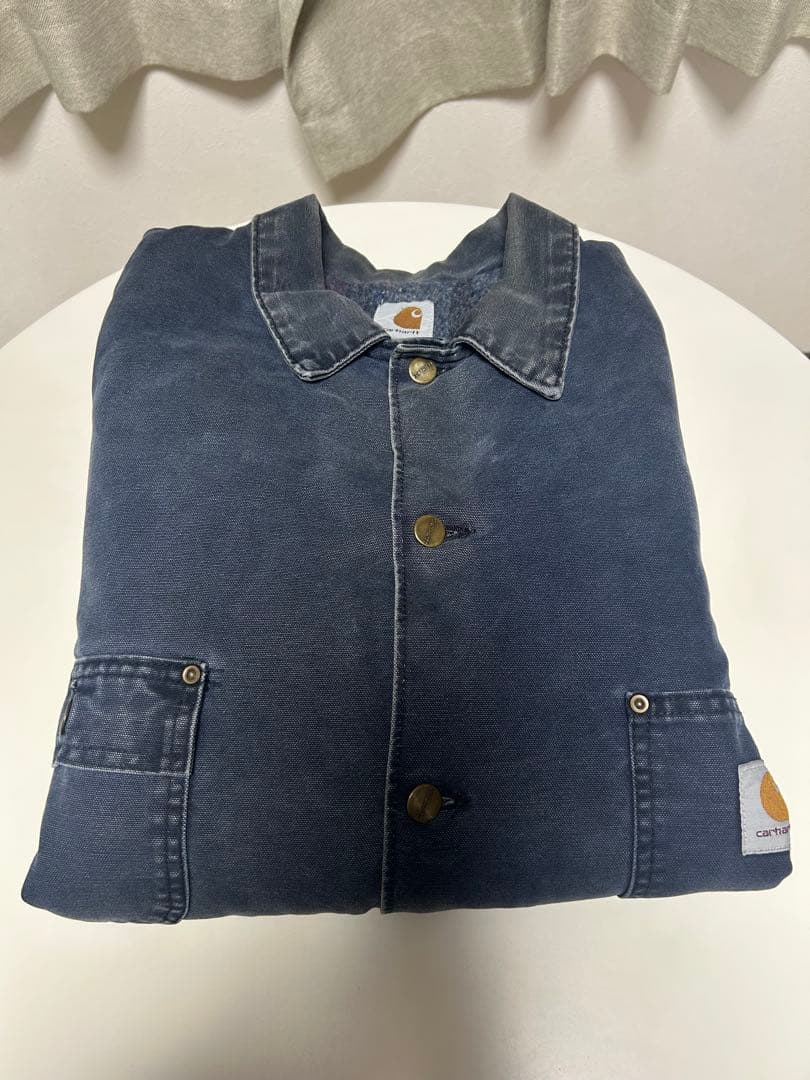 値引き　Carhartt / カーハートChore Coat ブラックネイビー