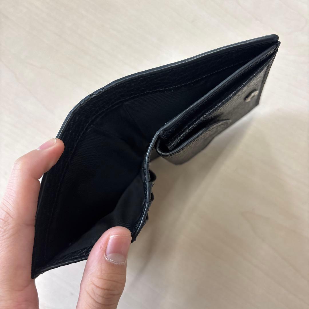 Maison Margiela 二つ折り財布 黒 マルジェラ財布