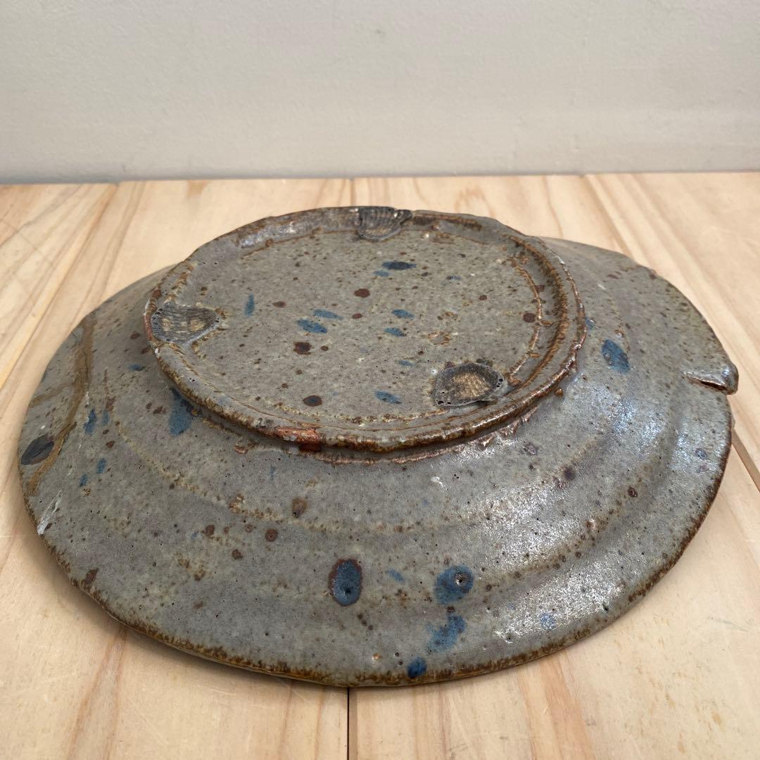 小野哲平　平皿金継跡あり