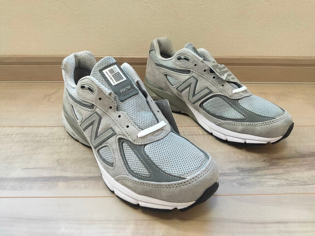 24cm 新品 ニューバランス U990GR4 USA製 グレー 990V4