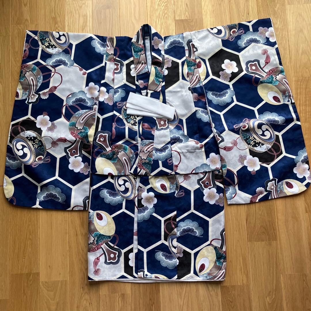 七五三　３歳　被布セット　男の子