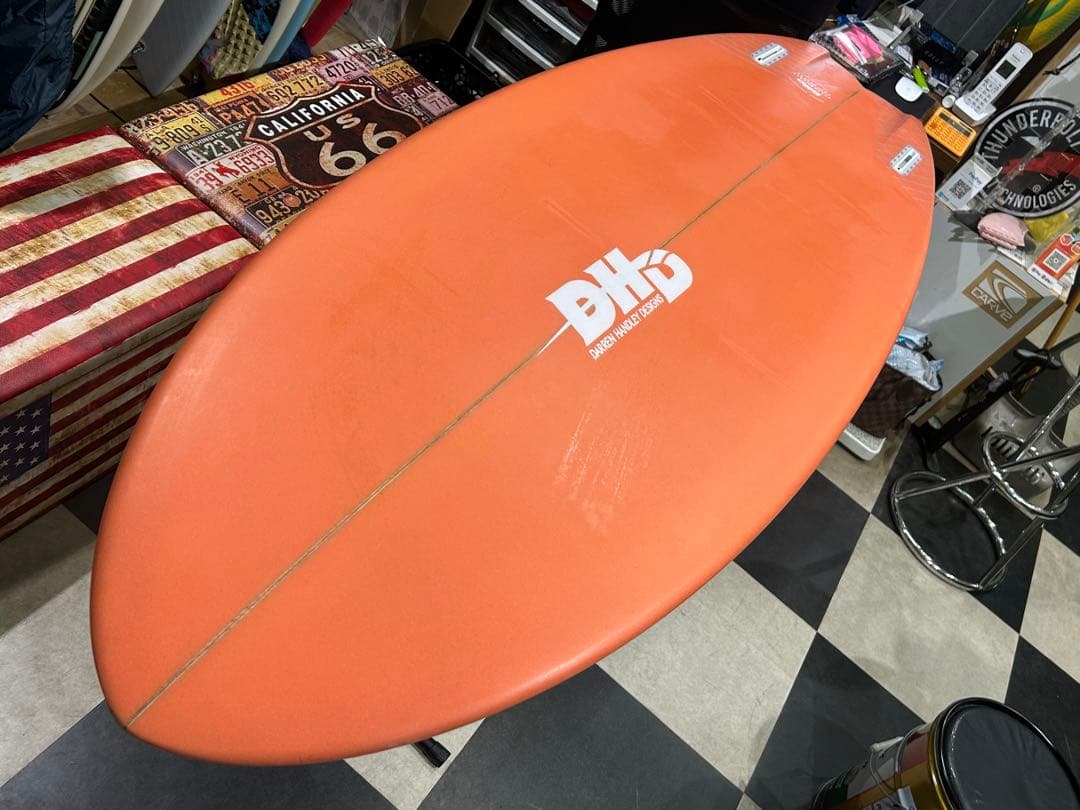 DHD MiniTwin2 中古　フィン付き