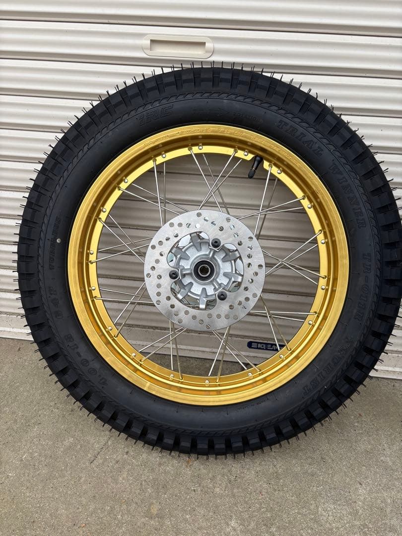 ワイズギア セロー250 ホイールタイヤセット　新品未使用品