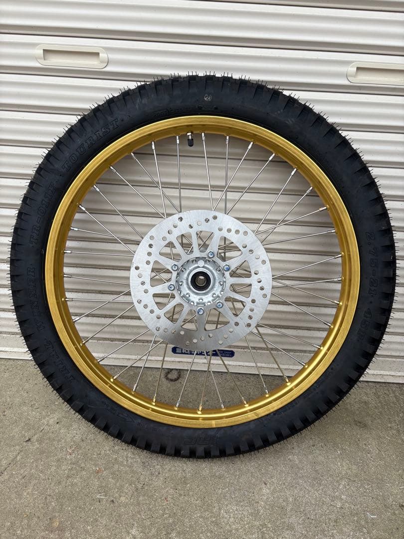 ワイズギア セロー250 ホイールタイヤセット　新品未使用品