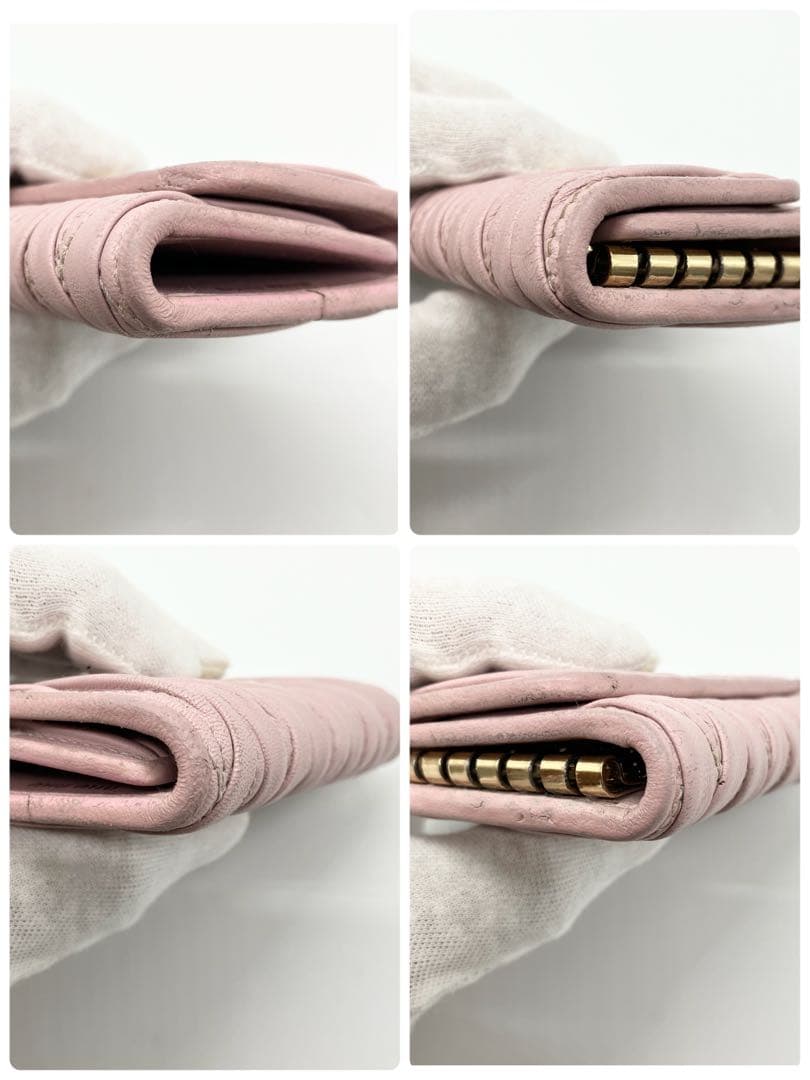 現行✨新型✨FRID付✨ミュウミュウ キーケース マテラッセ ピンク　付属品完備