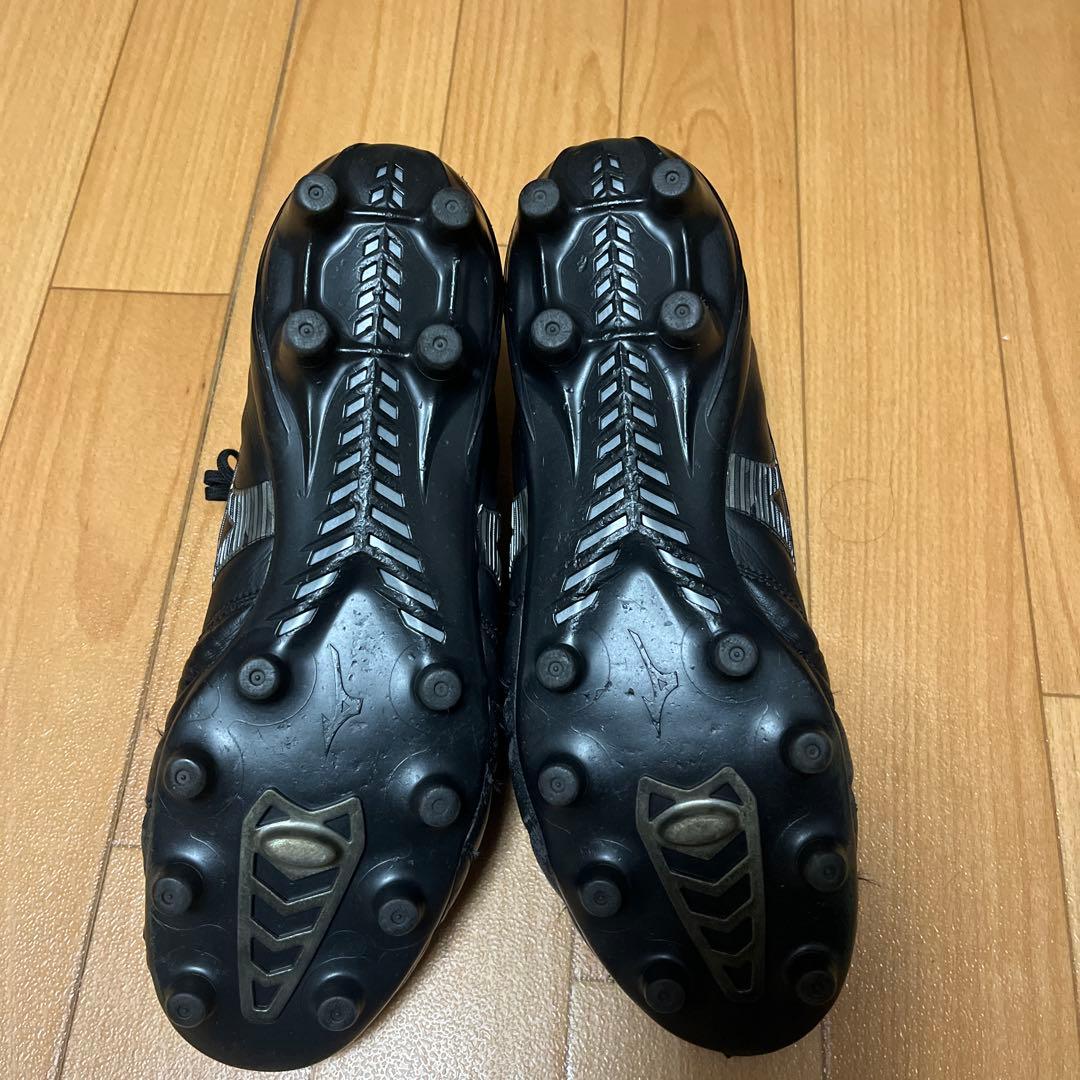 Mizuno ブラック サッカーシューズ スパイク