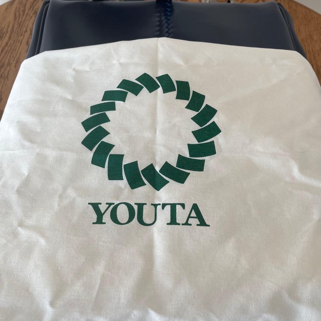 【美品・大容量】YOUTA ダレスバッグ　リュック バックパックXL ネイビー