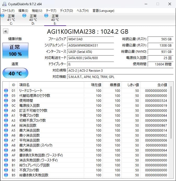 CHUWI LarkBox X 外付けSSD改造品