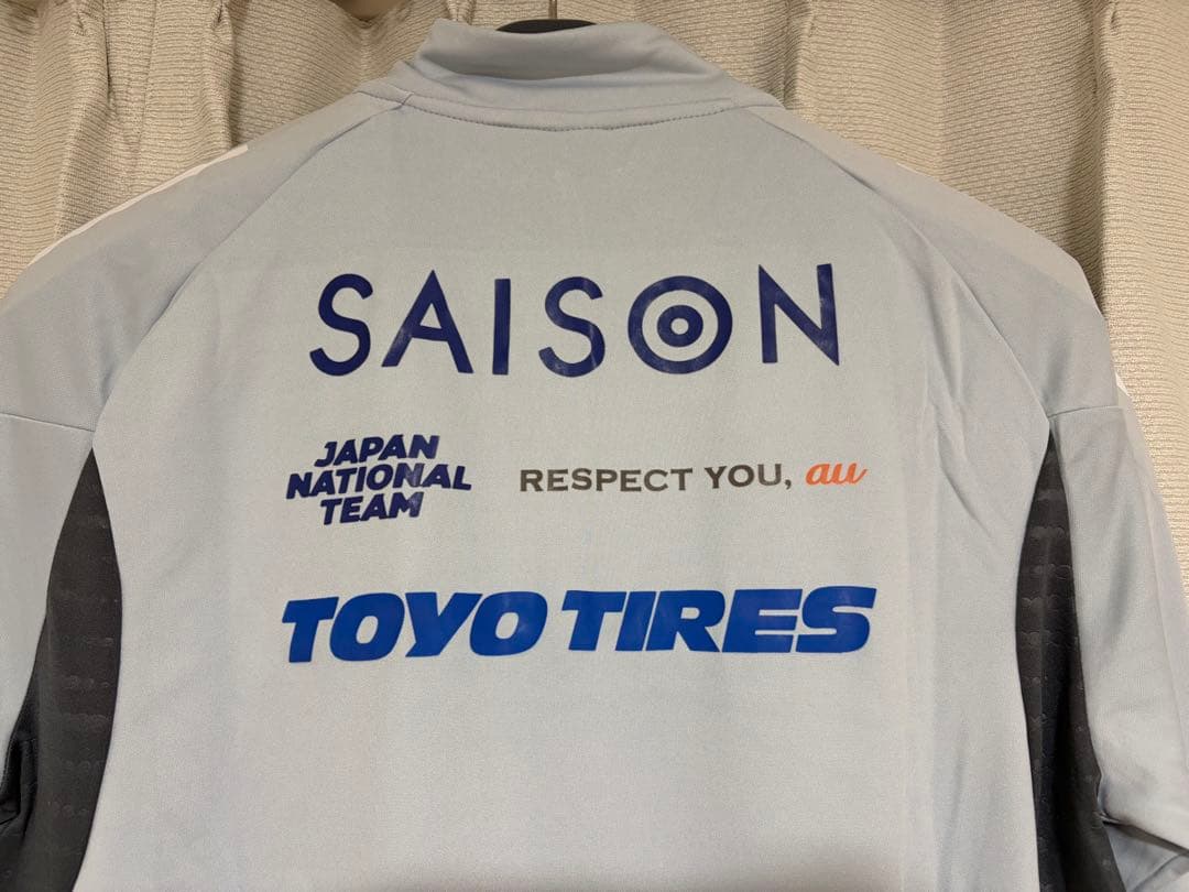 サッカー日本代表 トレーニングウェア 上下セット Lサイズ