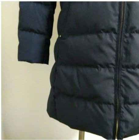 未使用✨エニィスィス　ポリダウンコート　黒　M　フォックスファー　Aライン