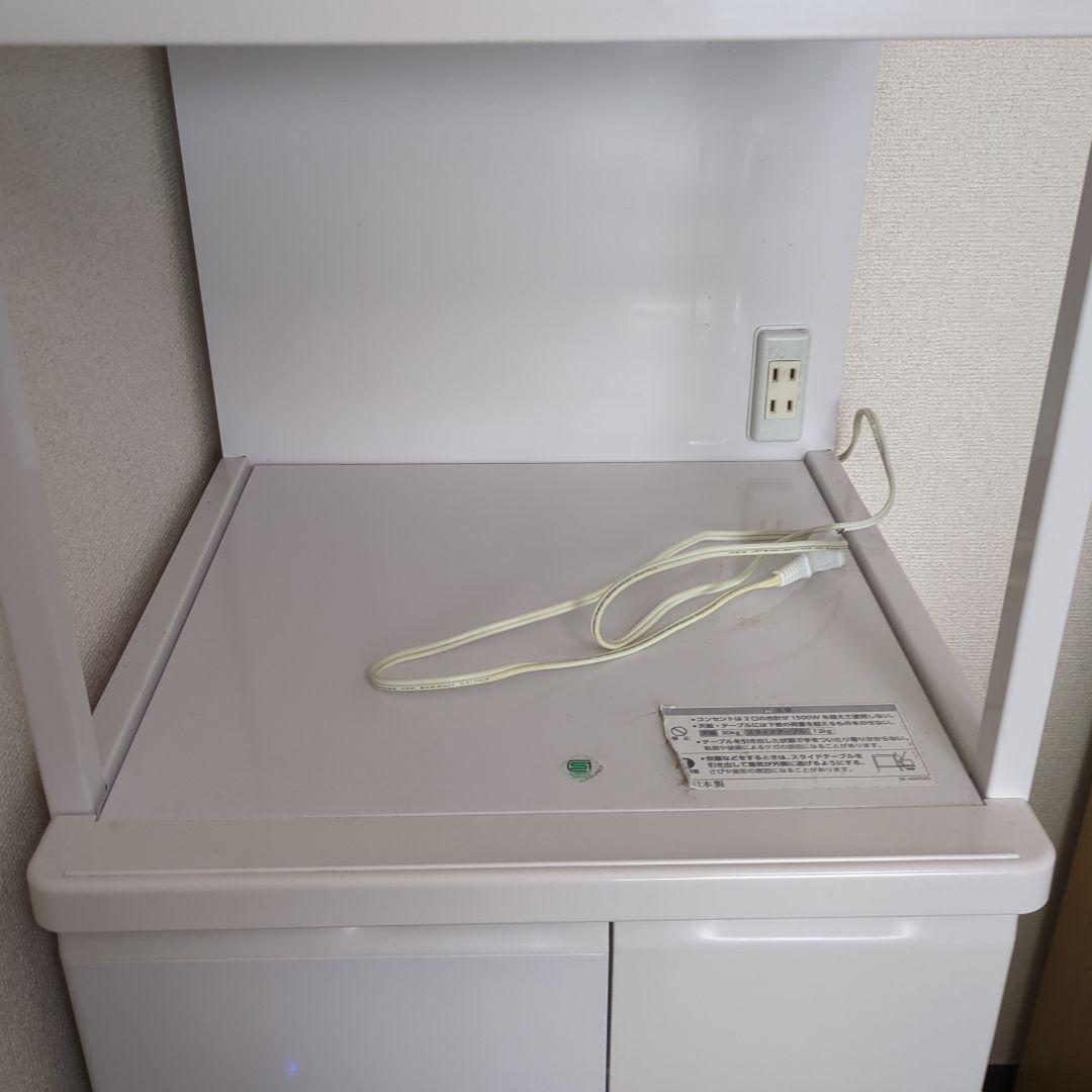 【最終お値下げ】レンジ台　米びつ付　エムケー精工　SK-311W