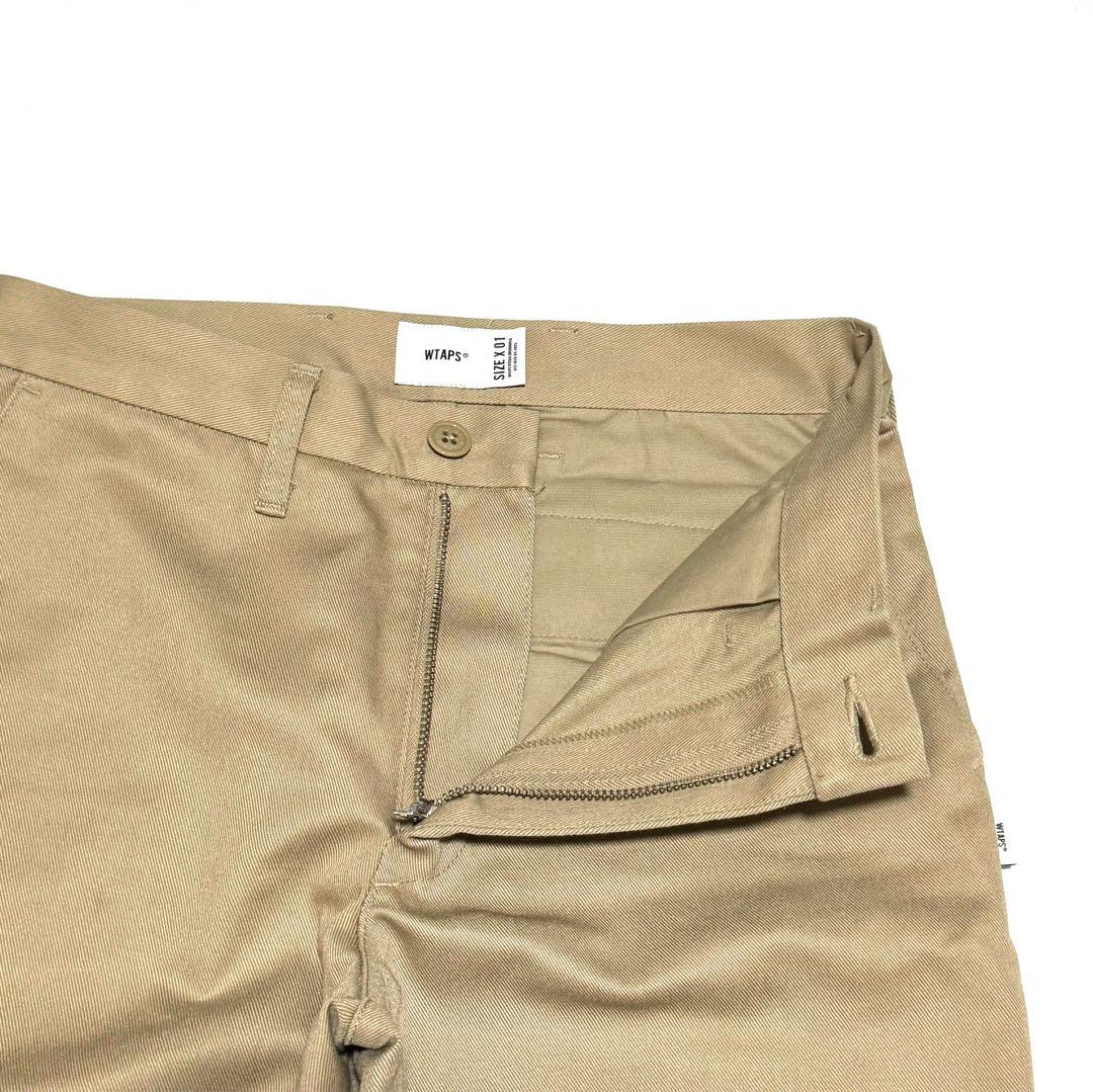 美品　WTAPS　チノパン　X01　日本製　22年モデル　光沢感　春秋用人気定番
