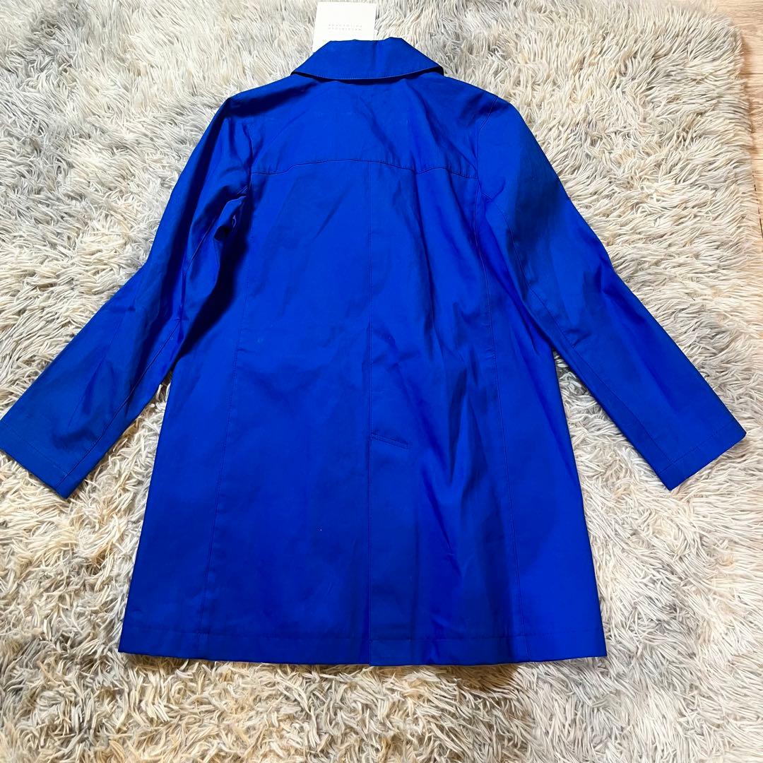 【新品】マッキントッシュ　フィロソフィー　ステンカラーコート ブルー