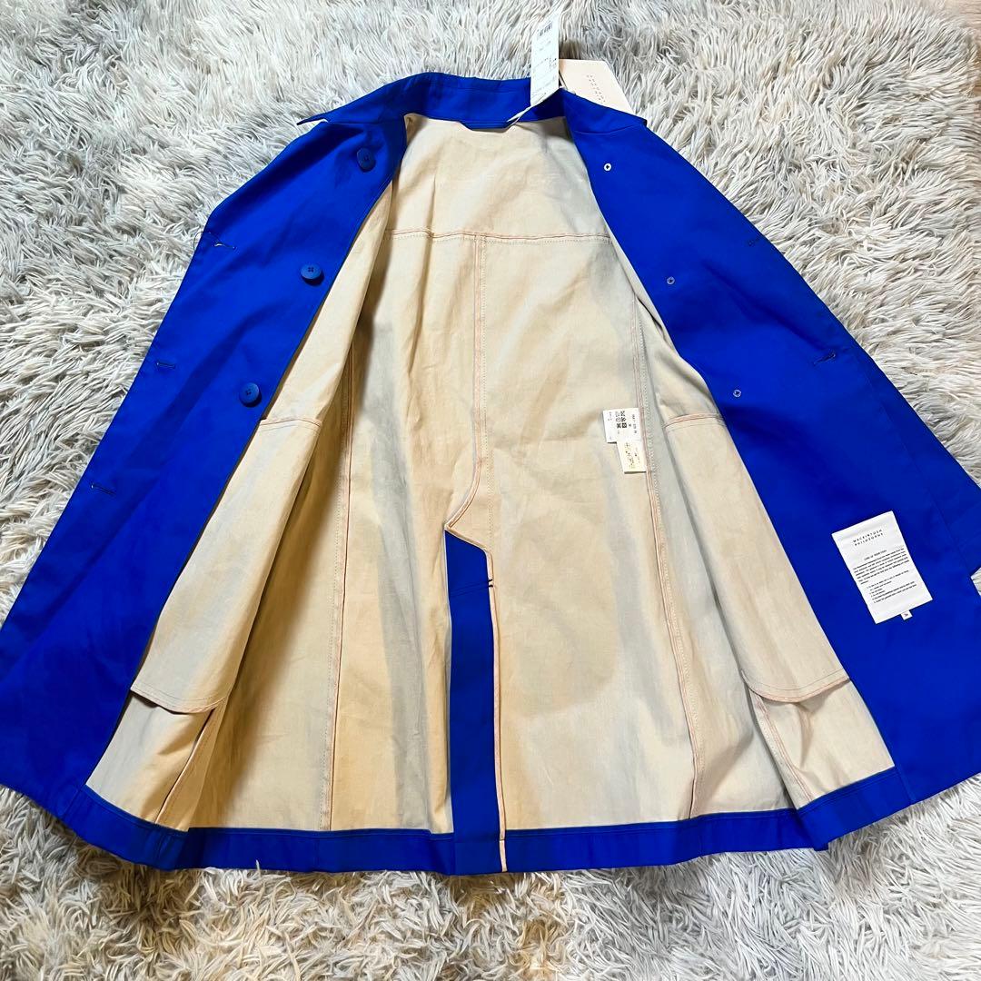 【新品】マッキントッシュ　フィロソフィー　ステンカラーコート ブルー