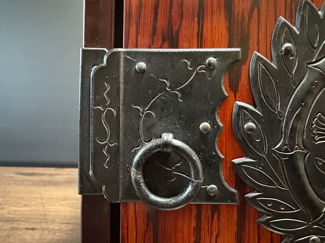 未使用美品　熊野洞 仙台箪笥 船箪笥 小箪笥 八寸帖箱 本漆仕上げ 伝統工芸品