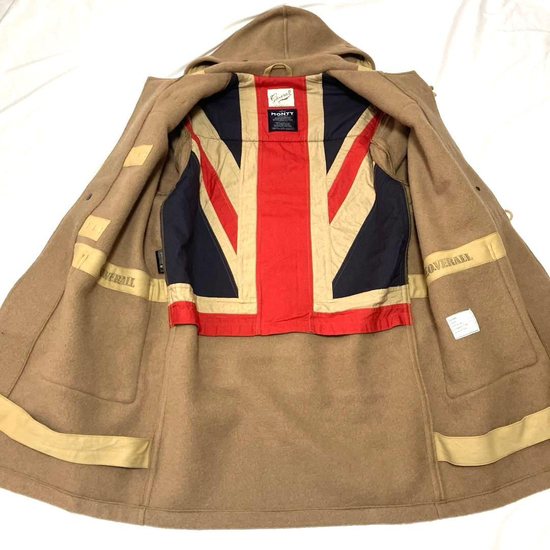 英国製 グローバーオール MONTY モンティ ダッフルコート ベージュ M
