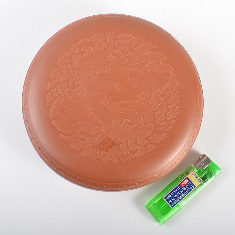 みーこさん人間国宝金渓堂　伊藤赤水造　陶製　菓子器　共布共箱　VR7367