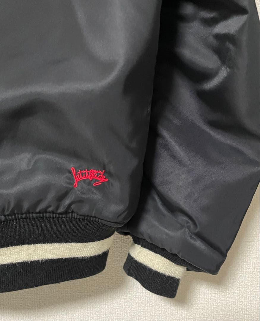 初期Let it Ride　レットイットライド　MA-1　リバーシブル　黒×カモ