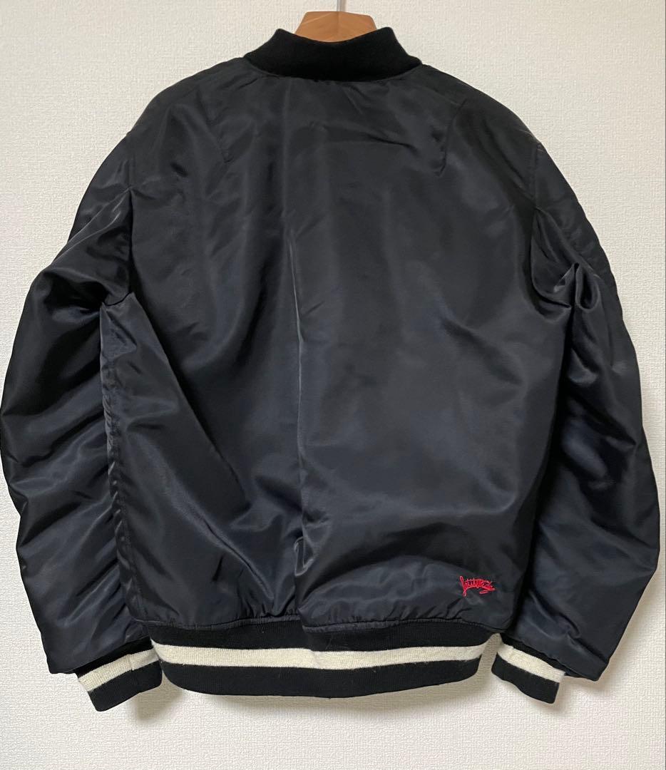 初期Let it Ride　レットイットライド　MA-1　リバーシブル　黒×カモ