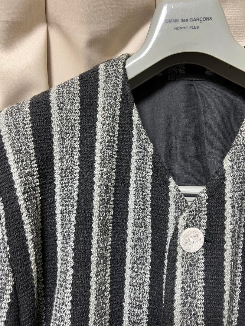 1987ss コムデギャルソンオムプリュス　ノーカラージャケット