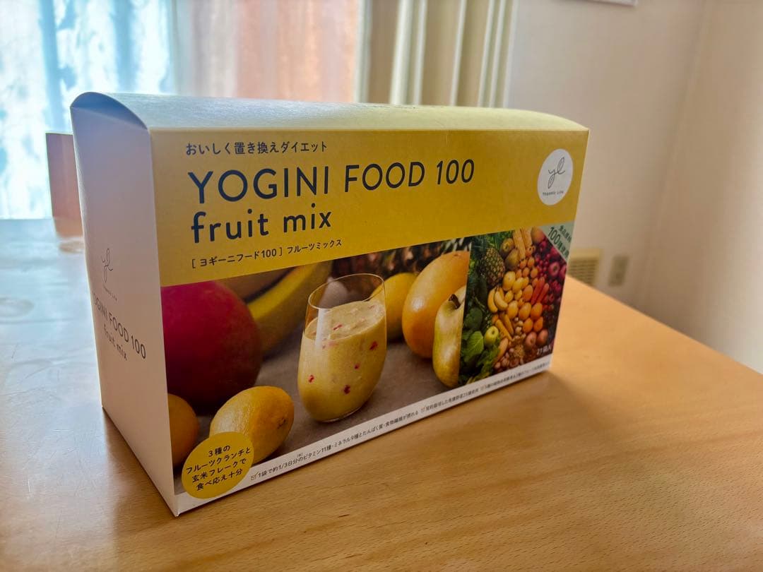 【未開封】YOGINI FOOD 100 fruit mix 21袋