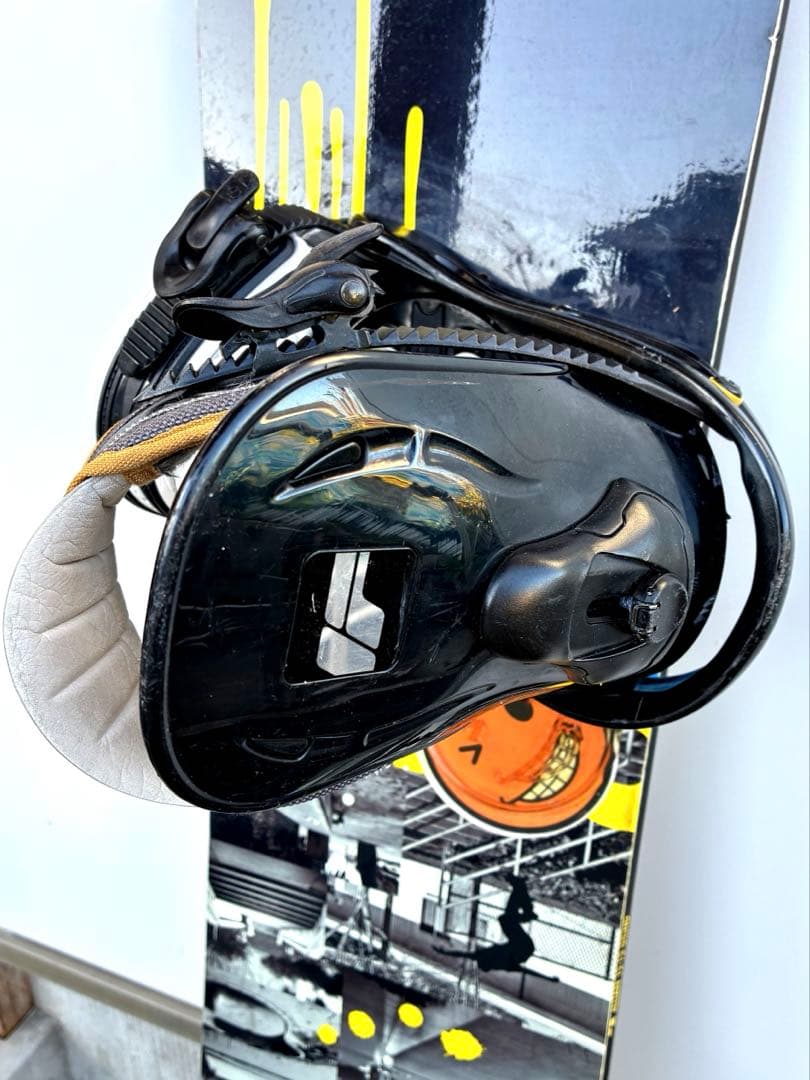 NITTY スノーボード 付属バインディング