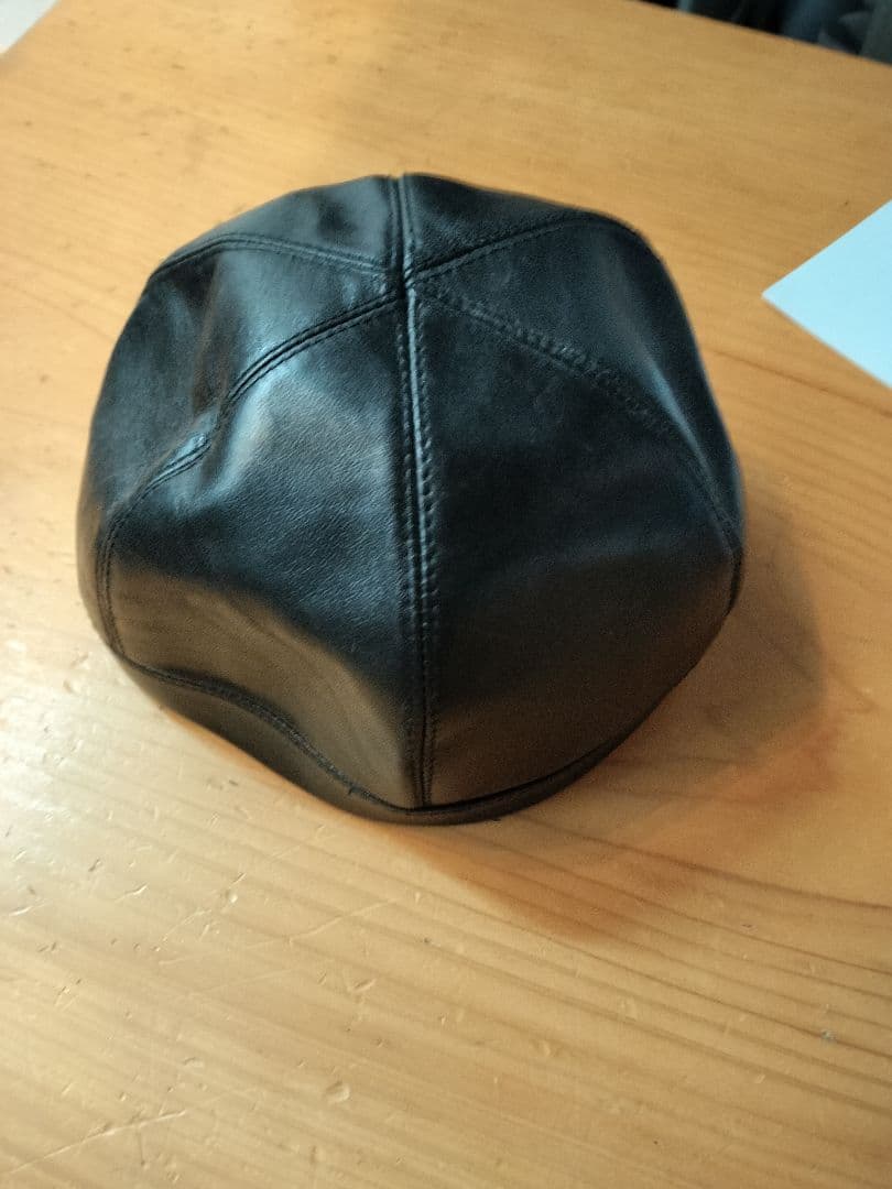 トロフィークロージング　レザーメカニックキャップ