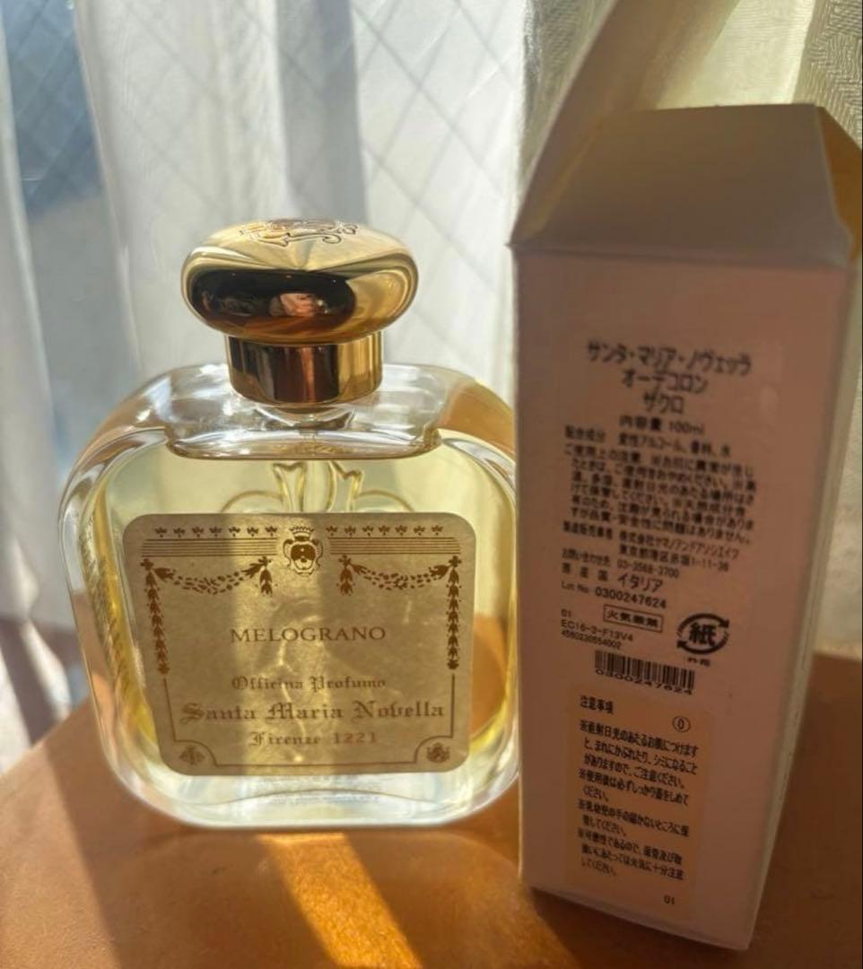 r未開封サンタマリアノヴェッラ⭐︎オーデコロン⭐︎ザクロ melograno