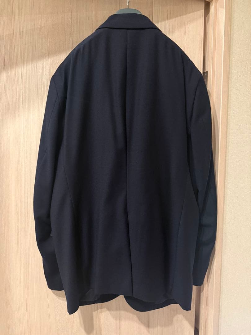 +J ユニクロ セットアップ L ウールジャケット