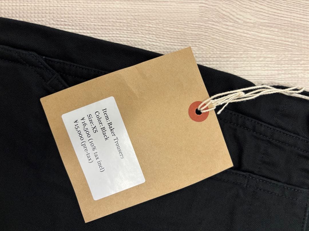 最終値下げ　未使用　workers ワーカーズ　Baker Trousers