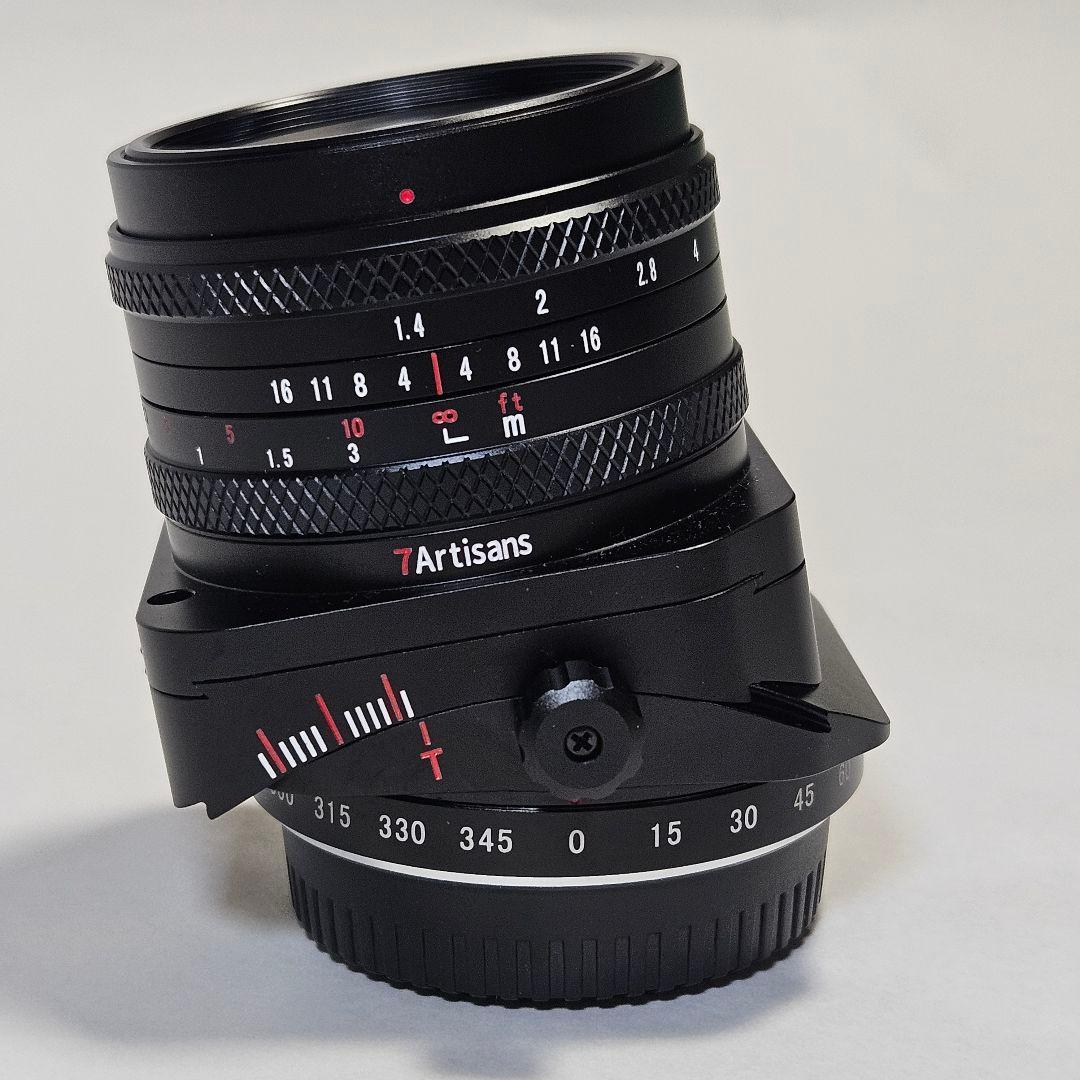 7Artisans 50mm F1.4 ティルトシフトレンズ　Xマウント