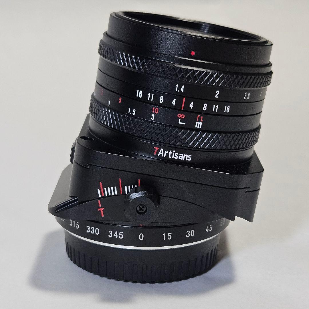 7Artisans 50mm F1.4 ティルトシフトレンズ　Xマウント