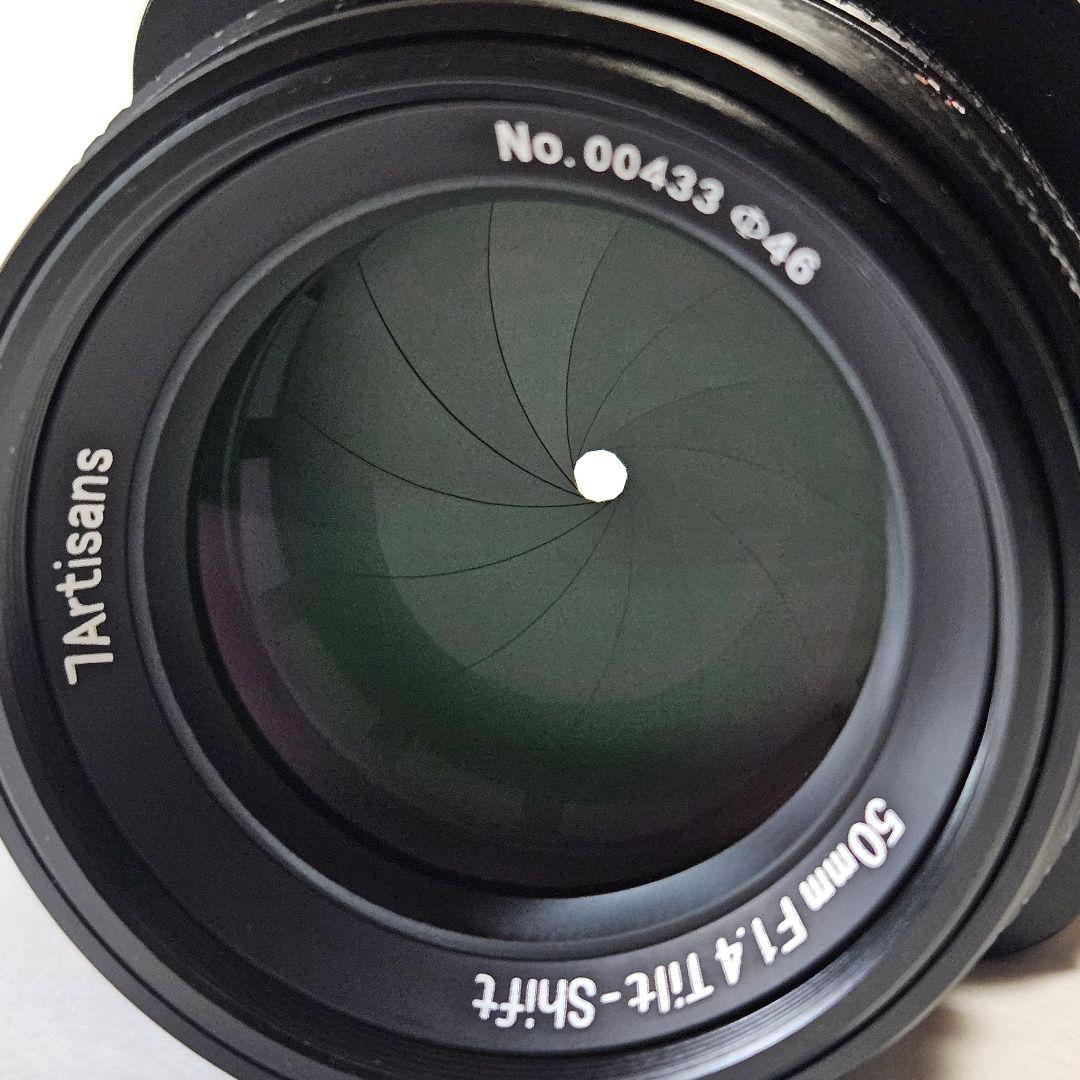 7Artisans 50mm F1.4 ティルトシフトレンズ　Xマウント