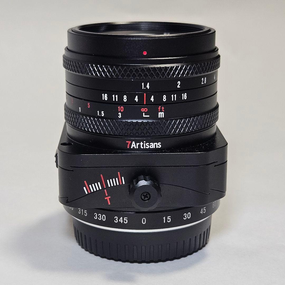 7Artisans 50mm F1.4 ティルトシフトレンズ　Xマウント